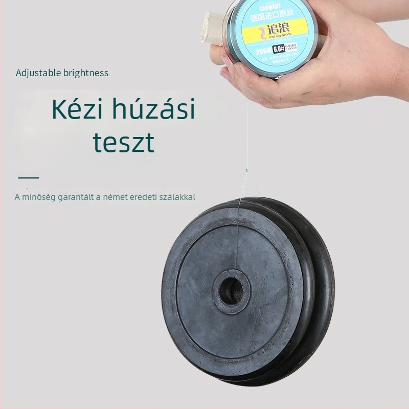Nylon fő damil horgászathoz, 200 m, erős, Chasing Waves