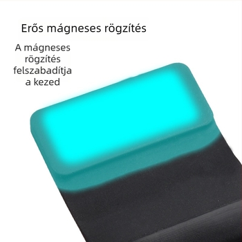 Szenzoros LED fejlámpa, USB-C töltés, 3W, 450mAh, fénysugár 100–200 m