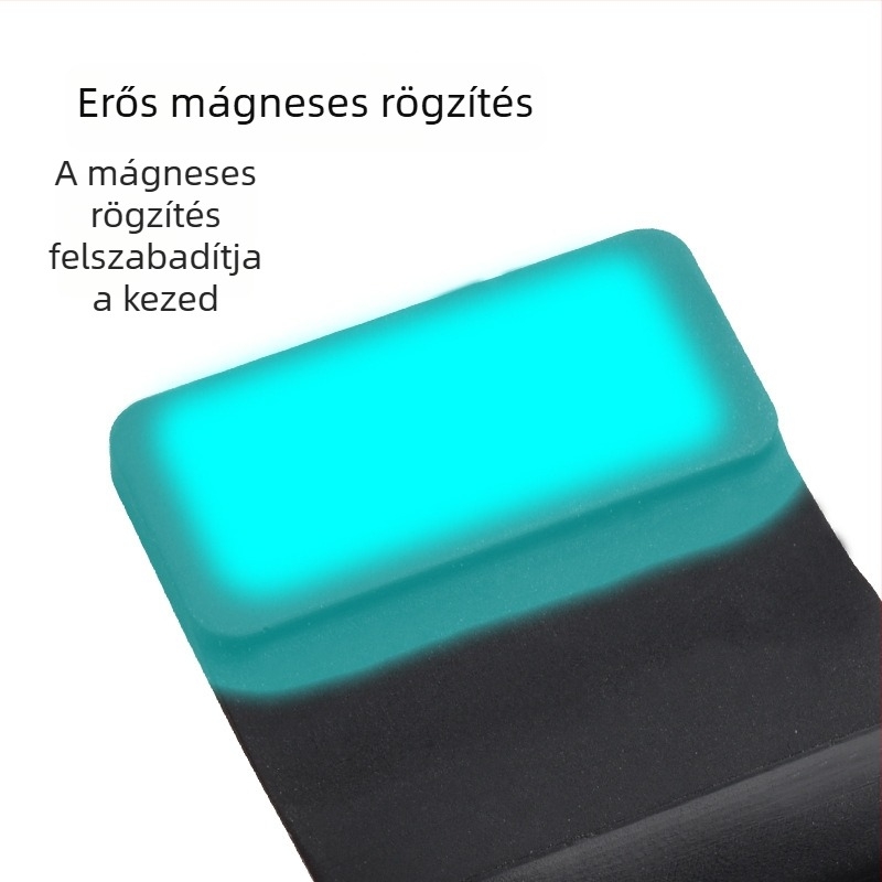 Szenzoros LED fejlámpa, USB-C töltés, 3W, 450mAh, fénysugár 100–200 m