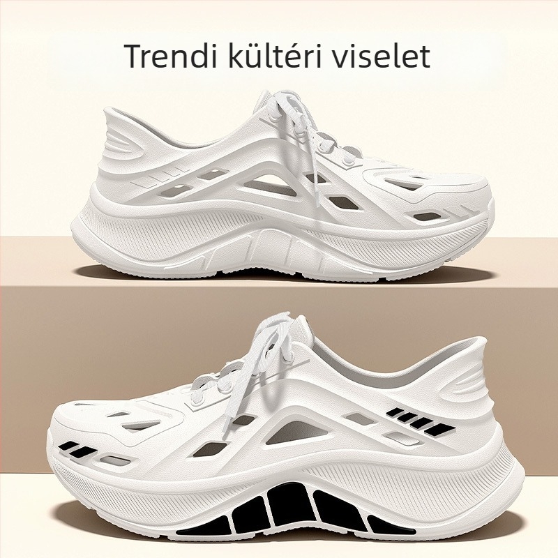 Férfi víziszandál és vízicsizma 2025 nyár, légáteresztő, kényelmes szabadtéri vízhasználatra, csúszásmentes, szagtalan