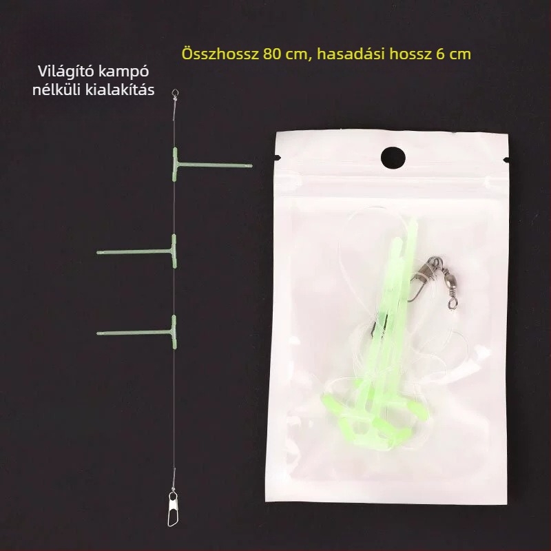 Fénylő űrgyöngy horgászbothoz – anti-tekeredés, állítható, levehető kiegészítő