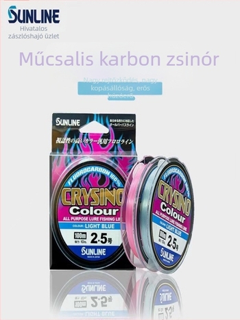 Mulberry szénszálas előke damil, rózsaszín, láthatatlan, csónakos és sziklás horgászathoz