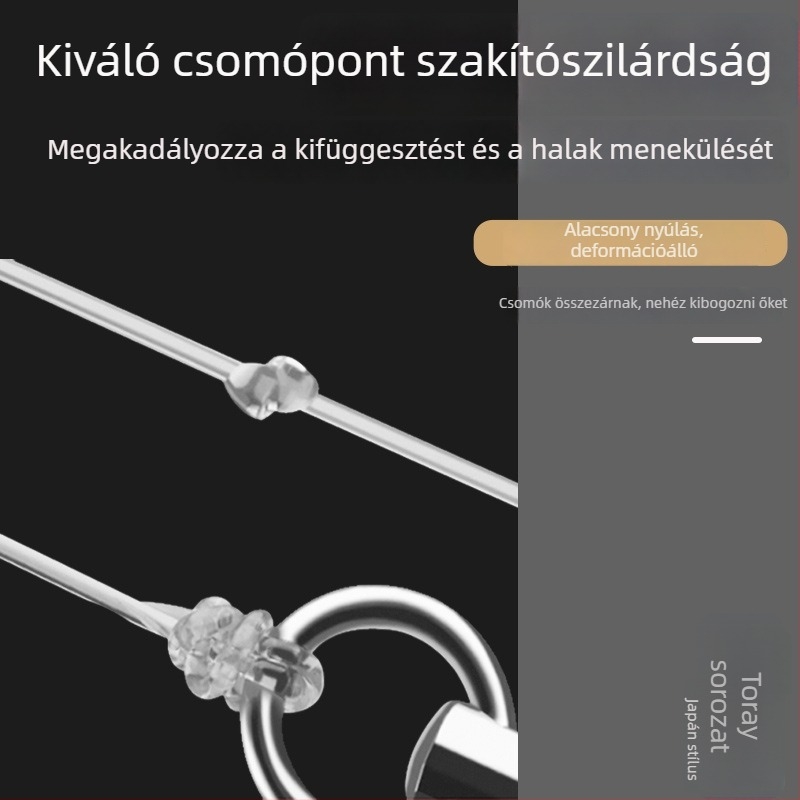 Obsequio nejlon fő zsinór, 0,5–40 kg, 500 m