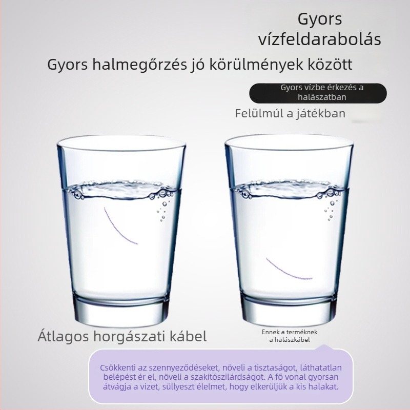 Obsequio nejlon fő zsinór, 0,5–40 kg, 500 m