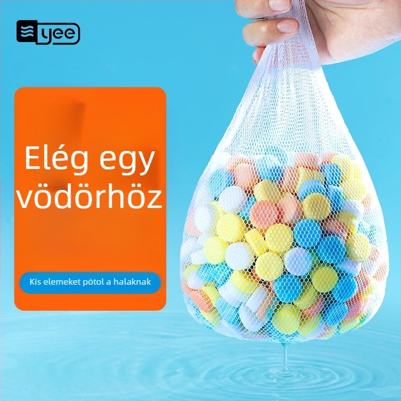 Yee Sterilizáló só díszhalakhoz – műanyag akváriumi só fertőtlenítő hatással