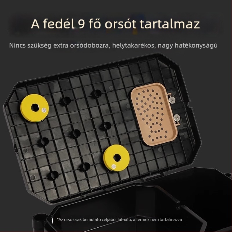 Teljes készlet horgászvödörrel és dobozzal vad halászathoz, 2025-ös modell, élőhalas doboz