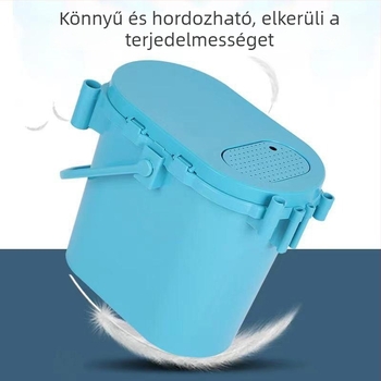 Többcélú ultrakönnyű horgász doboz, kompakt ülő vödörrel, megerősített élőhalas tartály, folyómenti horgászathoz