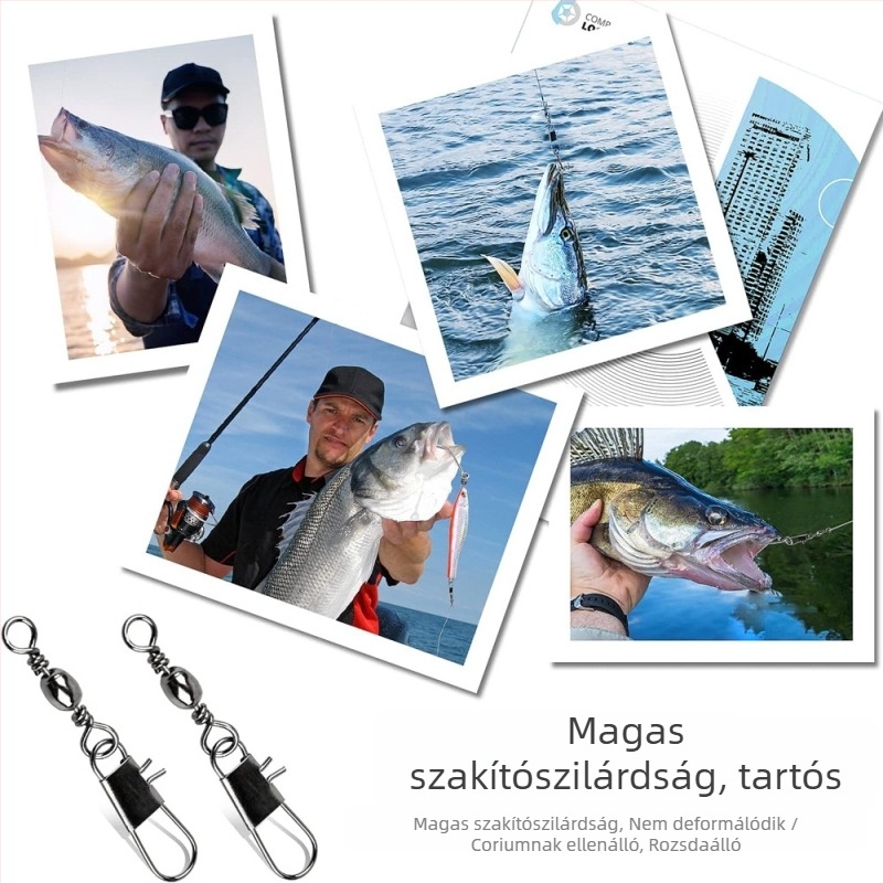 Swing Shark Fém Horgászbot Csatoló Erősített Forgógyűrűvel – Tengeri Horgászat