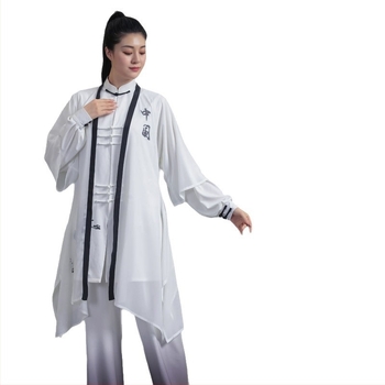 Tai Chi Unisex felnőtteknek — Gradiens Corduroy-Len keverék, Spandex bélés
