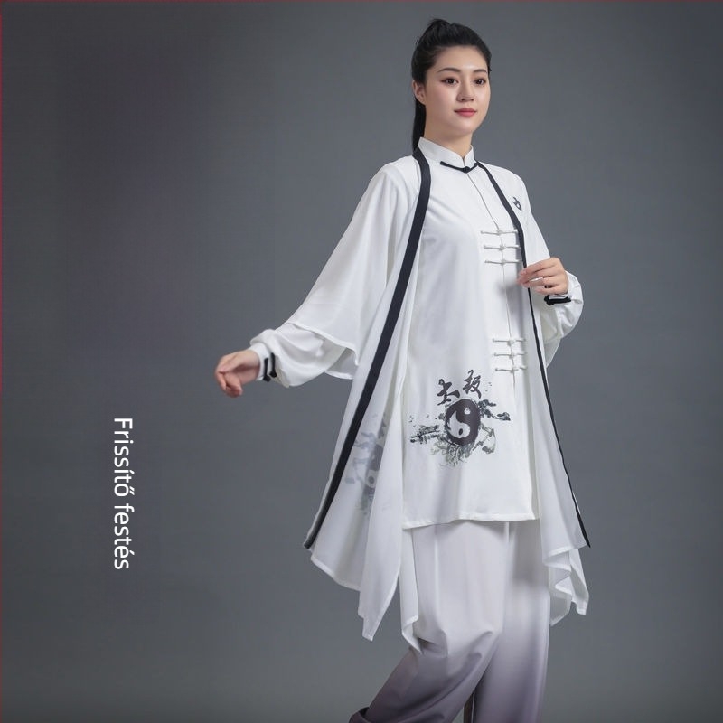 Tai Chi Unisex felnőtteknek — Gradiens Corduroy-Len keverék, Spandex bélés
