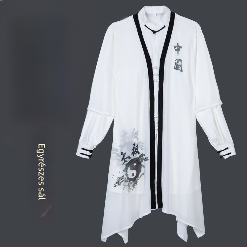 Tai Chi Unisex felnőtteknek — Gradiens Corduroy-Len keverék, Spandex bélés