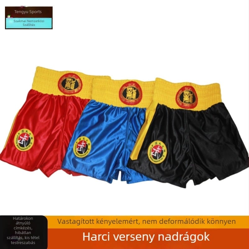 Sanda edzőruha gyerekeknek, uniszex harcművészeti egyenruha, corduroy anyag, 50% len