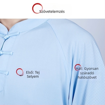 Tai Chi ruházat – kordbársony anyag, len összetétel, raktáron