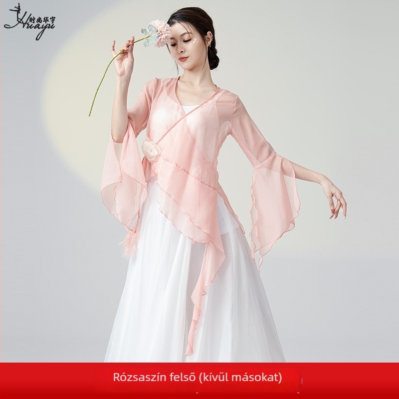 Etno tánc felső a színpadi előadáshoz — Tencel anyag, fő anyag: nylon, 2025 tavasz, eltérés 1–3 cm