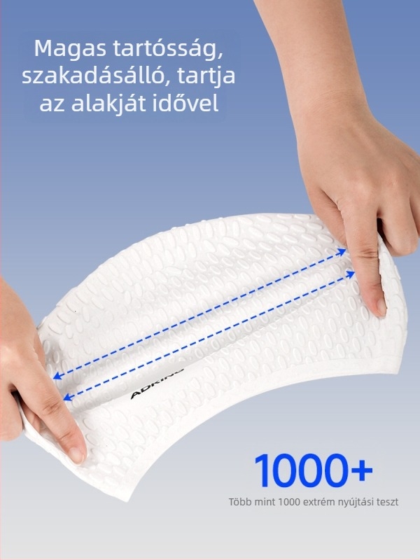 ADKING szilikon úszósapka felnőtteknek – professzionális, úszáshoz és vízi sportokhoz