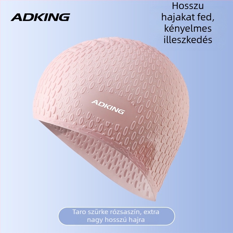 ADKING szilikon úszósapka felnőtteknek – professzionális, úszáshoz és vízi sportokhoz