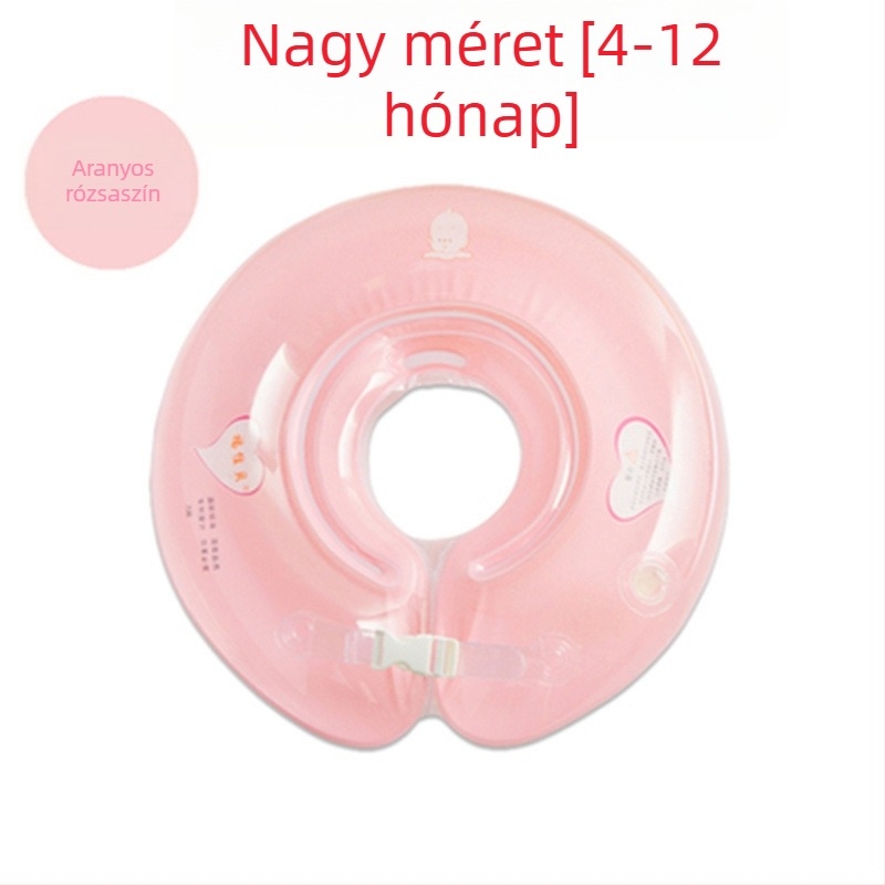 Baba nyakúszó gyűrű, állítható, felfújható, kétszintes kialakítás