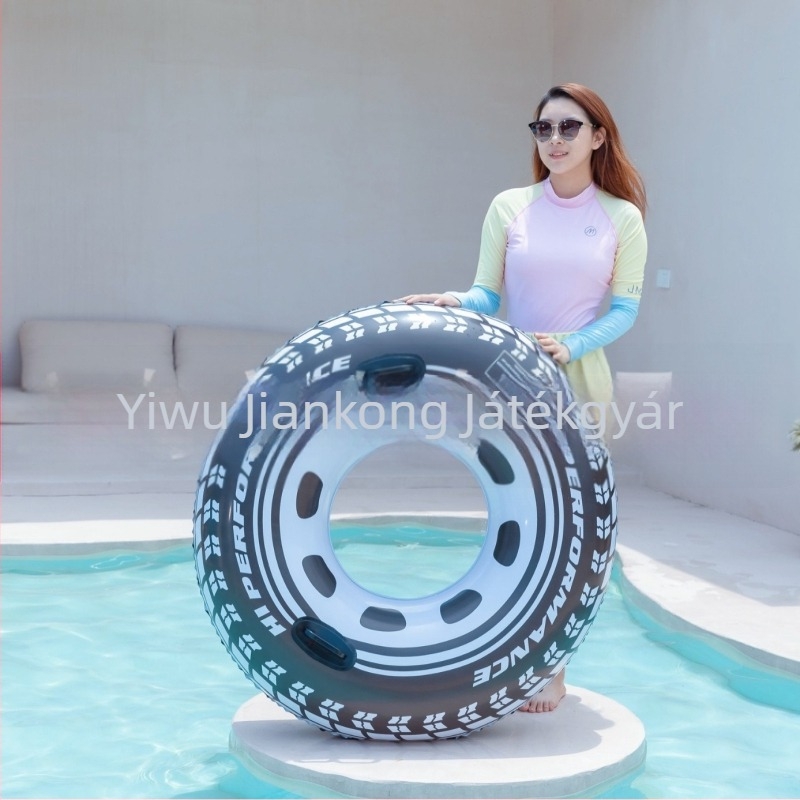 Felnőtt úszó gyűrű, gyümölcs mintázat, 0,25 mm vastag PVC, környezetbarát PVC, licencelhető magáncímke