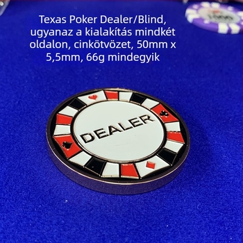 Poker chip Joie Casino | kerámia magas sűrűségű polimer-kompozitból, sakkhoz és kártyajátékokhoz