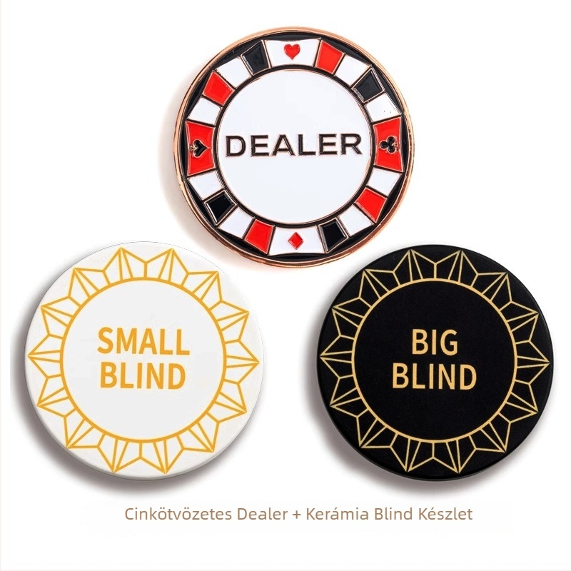 Poker chip Joie Casino | kerámia magas sűrűségű polimer-kompozitból, sakkhoz és kártyajátékokhoz