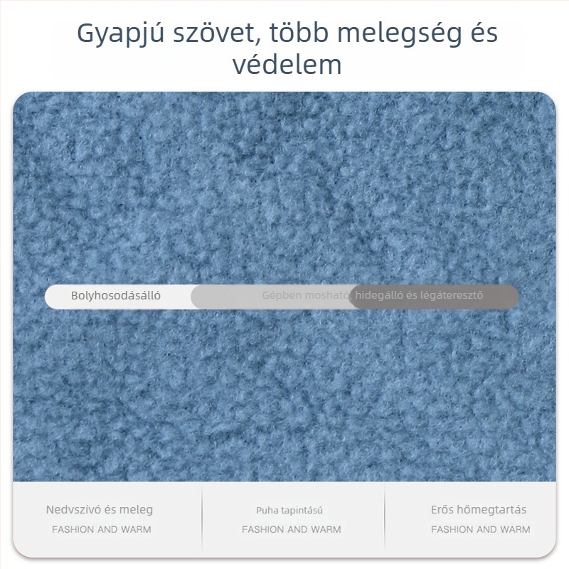 Téli kerékpáros kapucni fleece-béléssel ellátott maszkkal, integrált szemüveggel és fülvédővel, szélálló és hidegálló