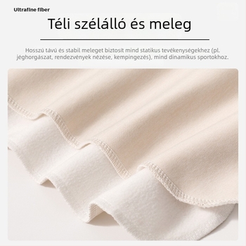 Téli kerékpáros maszk integrált nyakmelegítővel – teljes arcvédelmet nyújtó, fleece-belelt