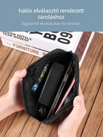 Linding kerékpár táska – PVC+Poliészter, kapacitás 1, modell 1, telefon és apró tárgyak tárolására