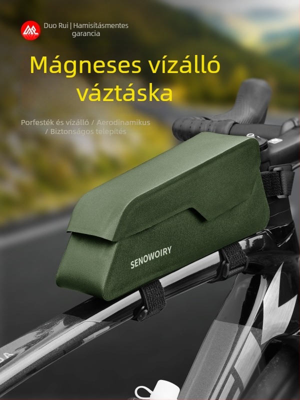 Senowoiry/ruì márkájú TPU előre felső cső táska a kerékpárhoz, modell Car Bag, kerékpáros táska, raktáron