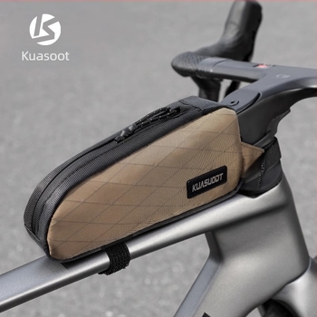 Első kormánytáska kerékpárokhoz országúti és MTB, nylon 1L, KS694, Kuasuodt/Cross-Speed Sports, tárolás