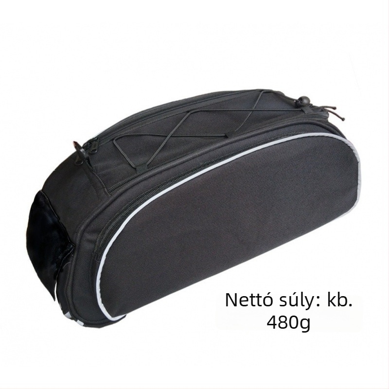 Kerékpár hátsó csomagtartó táska, modell 2718, 600D anyag, béléssel, Hebei eredet