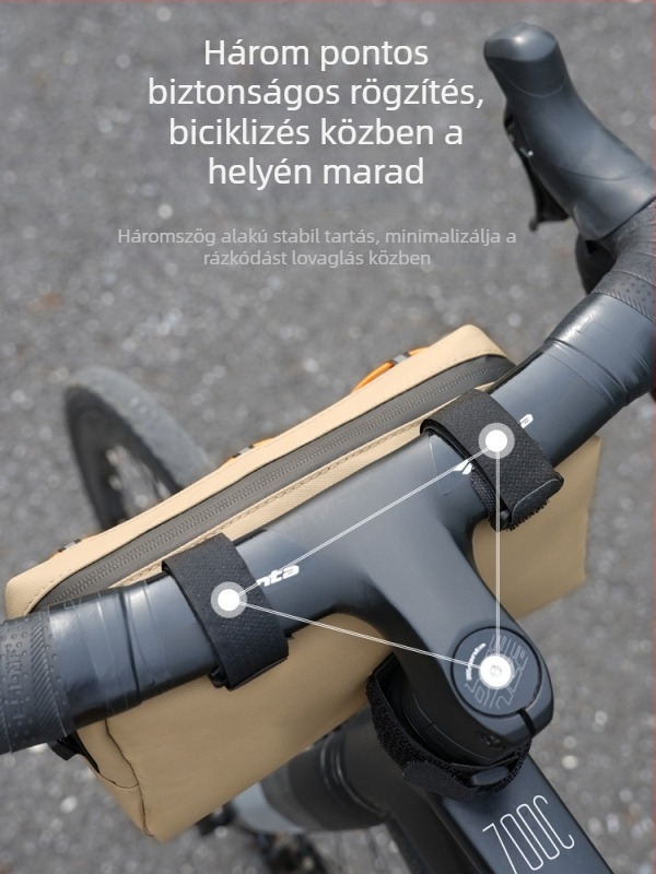 ESLNF kerékpár táska szigeteléssel és vízálló kivitelben, MTB és országúti kerékpárokhoz – Többfunkciós táska