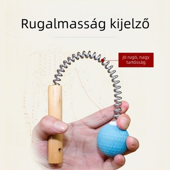 Hordozható golflabda alakú szilikon rugós masszírozó hátmasszázshoz, fitneszhez és relaxációhoz