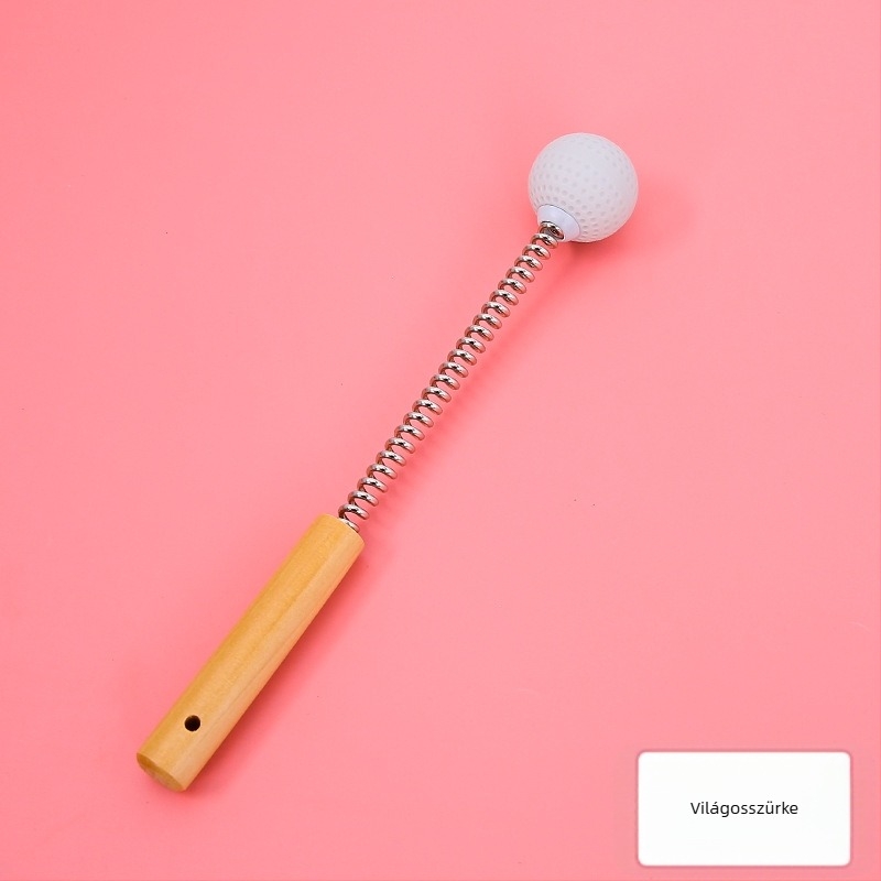 Hordozható golflabda alakú szilikon rugós masszírozó hátmasszázshoz, fitneszhez és relaxációhoz