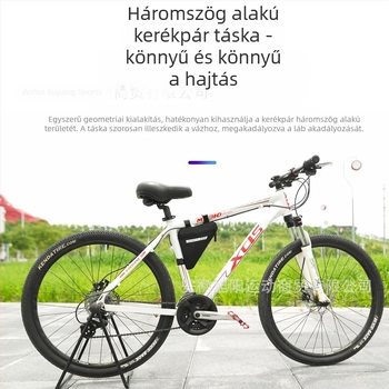 MTB háromszög felsőcsöves biciklitáska, 600D anyag, 1L kapacitás, modell MTB-HJ007, márka Hui Tu/M (HUITTO)