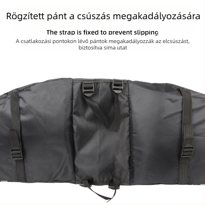 XW vászon hátsó táska kerékpárhoz, modell Bicycle Rear Camel Bag
