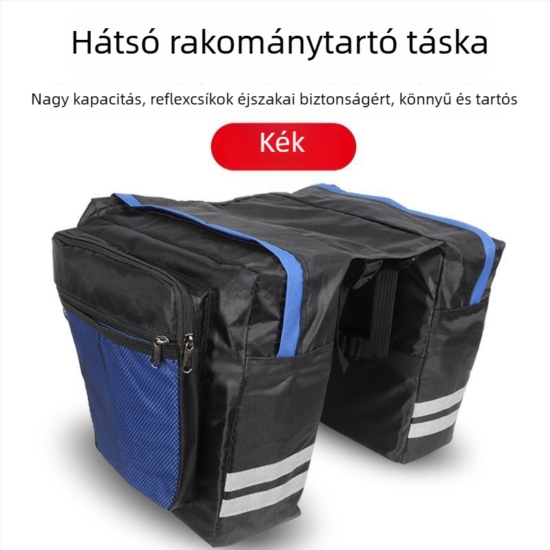 XW vászon hátsó táska kerékpárhoz, modell Bicycle Rear Camel Bag