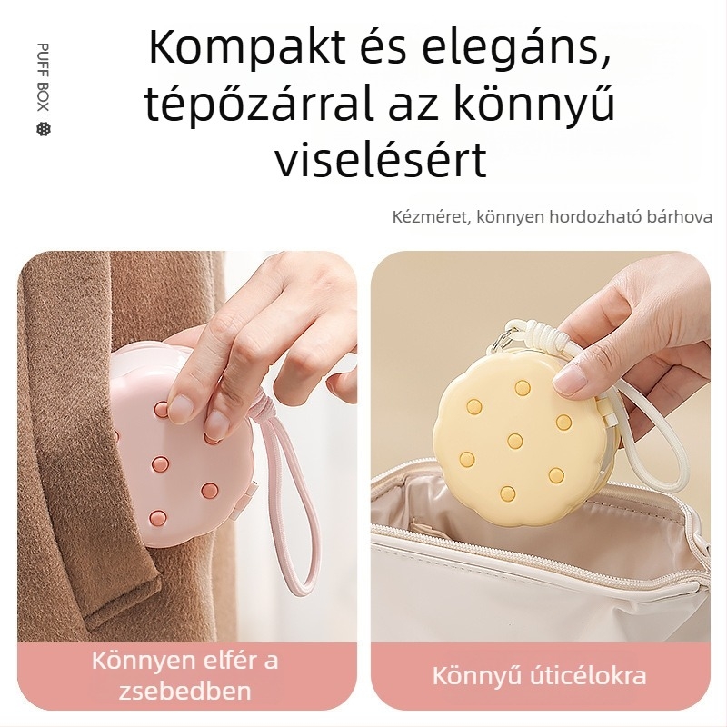 Ékszerdoboz rajzfilmszerű aranyos stílussal, ABS anyag, kemény