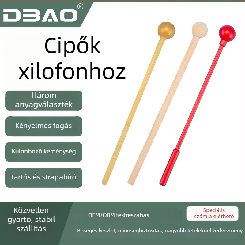 Glockenspiel kalapács - ABS, Modell DB-012, Márka DBAO, Hangszer kiegészítő
