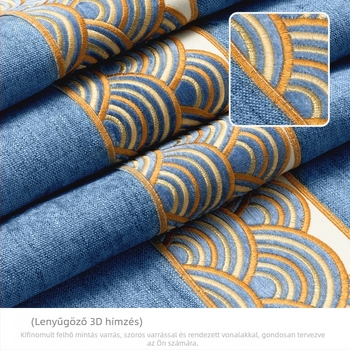 Új kínai stílusú asztali dekorációs textil – teázóasztalra, étkezőasztalra, kávézóasztalra és TV-szekrényhez