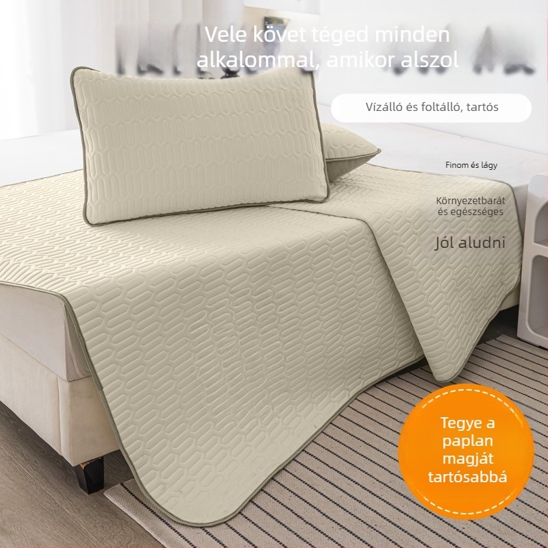 Jég Silk ágymatrac Jacquard szövésű, kémiai rostból, gépi mosásra