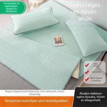 Ágymatrac viszkóz rostból (ice silk), összecsukható hűsítő matrac kolégiuma számára, nyomtatott szövés, modern egyszerű stílus