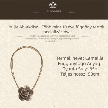 Függönycsat, gyanta anyag, modern minimalista stílus, testreszabható