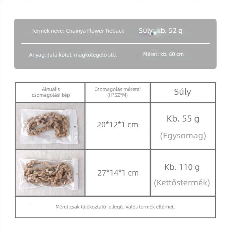 Függönyövek, kézzel szőtt pamut és len anyagból, friss virág motívummal, modern minimalista stílus, testreszabható