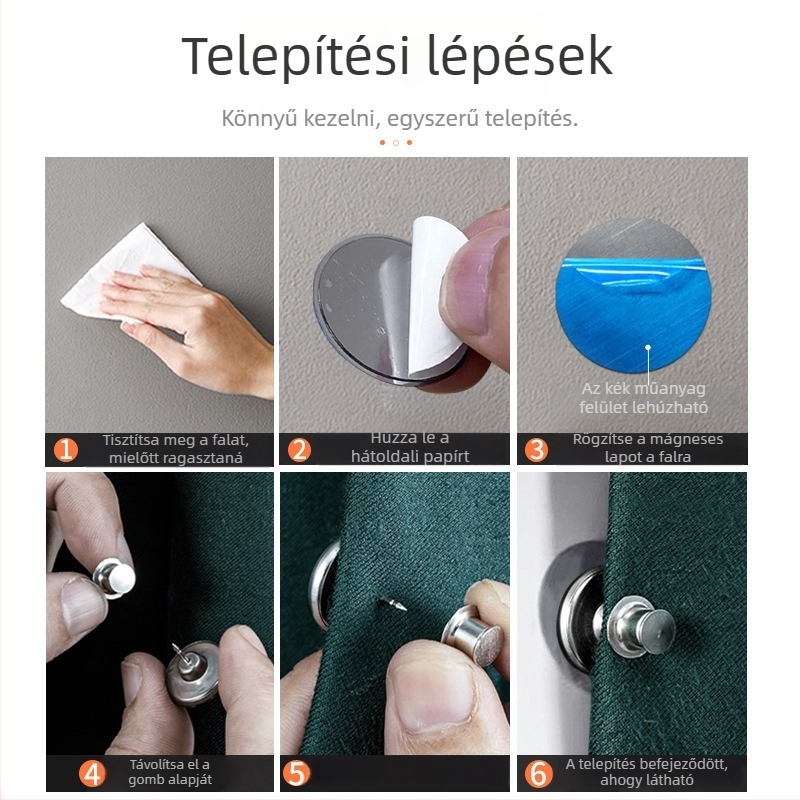 Zuhanyfüggöny mágneszár – ötvözet, modern és minimalist, vízszivárgás elleni védelem, fényszivárgás elleni védelem, falra rögzítés