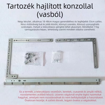 Jiahongda Függöny Sín Tartó Balkonhoz - Elektromos, Kihúzható Egyenes Sín, Rozsdamentes Acél, Modern Minimalizmus