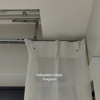 Jiahongda Függöny Sín Tartó Balkonhoz - Elektromos, Kihúzható Egyenes Sín, Rozsdamentes Acél, Modern Minimalizmus