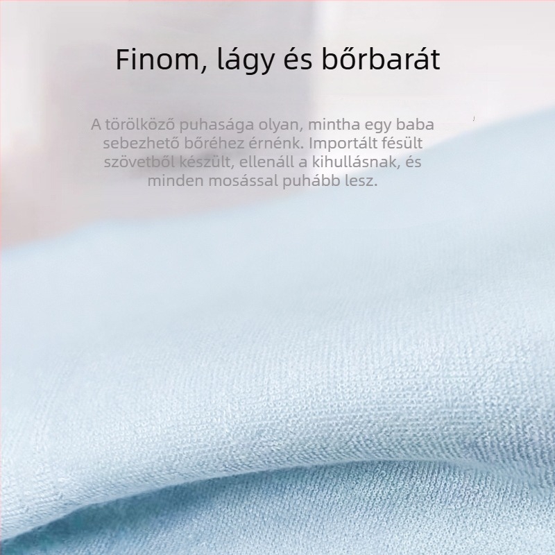 Thai Oak Latex bambusz rostos arc törölköző, 32 szál, 50–80 g