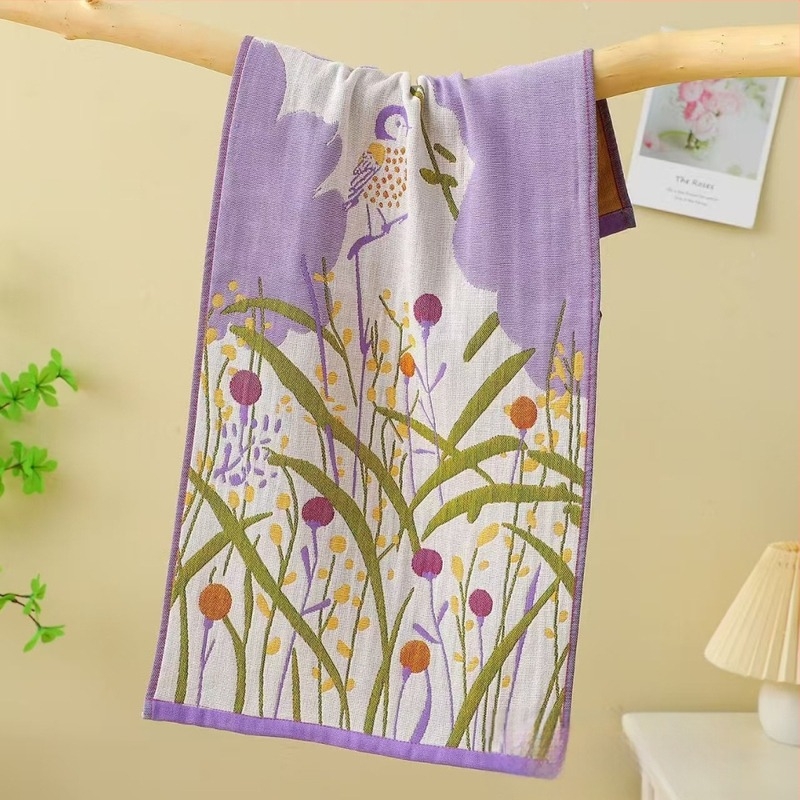 Géz törölköző fürdéshez, 100% pamut, 300 g, Jacquard technikája, magvonalas fonal, logónyomás elérhető, testre szabható