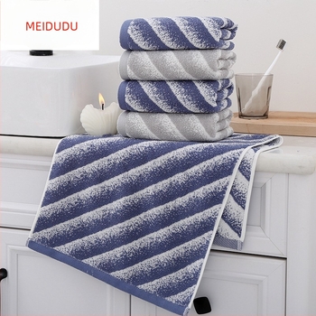 Meidudu pamut Jacquard arctörölköző, 32 szál, 100–120 g