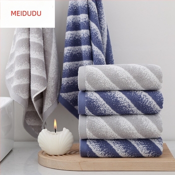 Meidudu pamut Jacquard arctörölköző, 32 szál, 100–120 g